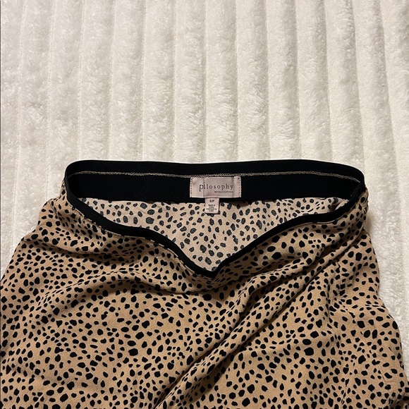 Philosophy Leopard Print Women's Skirt - Picture 6 of 11